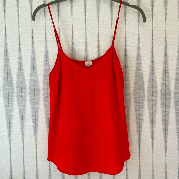 Wilfred 100% silk bright orange cami/tank. size Small - Picture 1 of 5